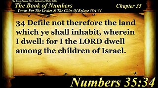 NUMBERS 35:34