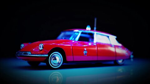 Citroen DS 19 Pompiers de Paris - Vitesse 1/43 - 2 MINUTES REVIEW