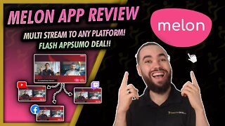 Melon App Review - Best Video Live Streaming StreamLabs OBS | StreamYard & Restream.io Alternative 🎥