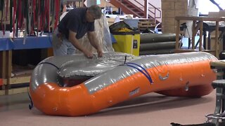 Aire manufactures whitewater rafts in Meridian