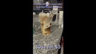 Carmel Lavender Iced Coffee