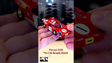 Ferrari 512S "Nr.1 6h Brands Hatch" - Bburago 1/43
