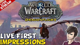 TheLazyPeon First YouTube Livestream - Dragonflight First Impressions
