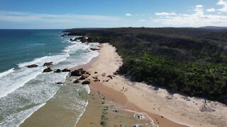 Mallacoota Betka River Mouth 28 December 2021 by drone, Stunning day :)