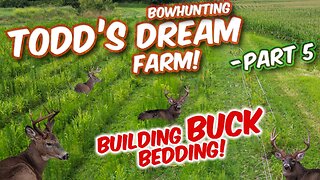 Todd's Dream Hunting Property | Part 05 - Building Buck Bedding