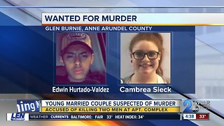 Young married couple wanted for Glen Burnie double murder