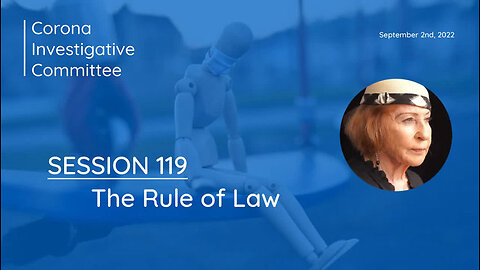 Vera Sharav | Session 119: The Rule of Law (EN) | 02.09.2022