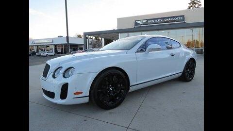 2010 Bentley Continental Supersports Start Up, Exhaust, and In Depth Review