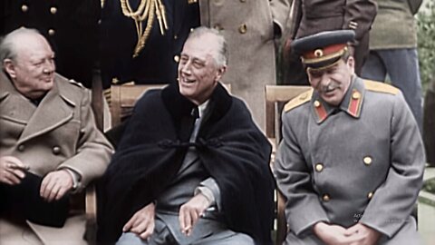 Eventos de la Segunda Guerra Mundial a todo color La conferencia de Yalta