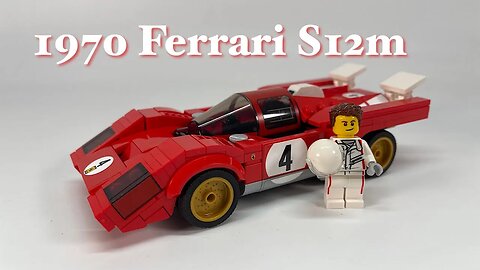 1970 Ferrari S12 M Lego Speed Champions 76906
