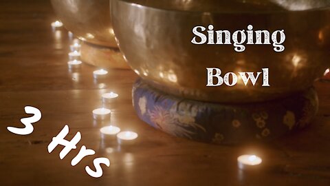 Tibetan Singing Bowls | Sound Bath | 3 Hrs | Relaxation ~ ASMR ~