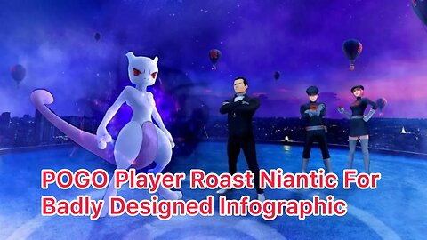 POGO Player Roast Niantic For Badly Designed Infographic