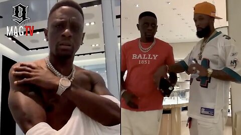 "I Should Be A Mannequin" Boosie Shows Off His Prison Body During Shopping Spree! 🏋🏽‍♂️
