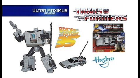💥 Gigawatt Transformers Back to the Future 35th Anniversary Crossover