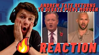 Andrew Tate RETURNS To Debate Piers Morgan on Elon Musk And Free Speech((IRISH REACTION!!))