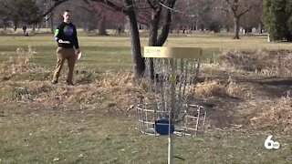 Disc golf provides cheap, social and safe entertainment during the pandemic