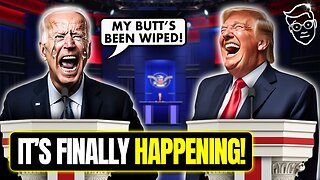 🚨 Biden CONFIRMS Debate With Trump, Trump says TONIGHT At the COURTHOUSE | 'I'll Be Waiting B*tch'🤣