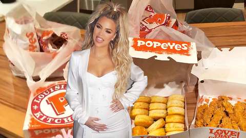 Popeyes Answers Khloé Kardashians Craving with Special Delivery