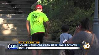 Camp helps children heal and recover