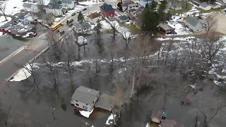 Flooding in Columbus, Dodge County