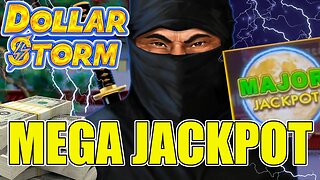 🌙 Major Jackpot Win On Ninja Moon 🗡️ Dollar Storm Orbs Trigger a Max Bet Handpay