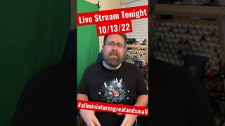 Live Stream Tonight - 10/13/22 #shorts