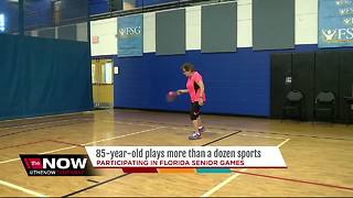 85-year-old participating in Florida Senior Games