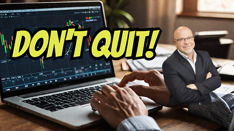If you quit you lose in covered call investing.