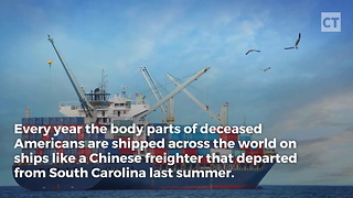 Chinese Tanker Was Filled With Body Parts of Dead Americans