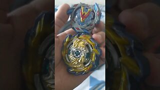 winning valkyrie vs mirage fafnir #batalhadebeyblade #beyblade