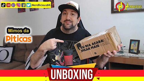 🎁 UNBOXING! A PITICAS nos deu alguns MIMOS lindos! Confere aí os recebidos do dia!