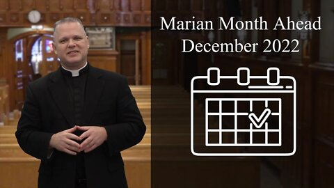 The Marian Fathers' Schedule for December