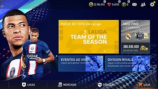 FIFA MOBILE 23 Gameplay da partida