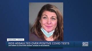Kids assaulted over positive COVID tests