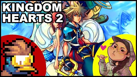 KINGDOM HEARTS II we get to play as sora now ha ha