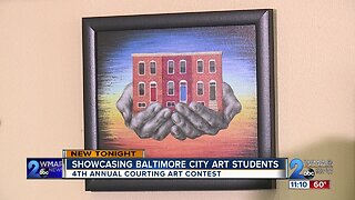 Baltimore City art students 'Uplift Baltimore'
