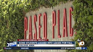 Some SDSU students locked into leases