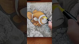 Under the Sea Grayscale Coloring Book