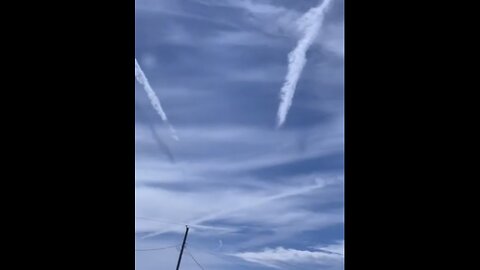 Chemtrails! Out My Front Door!