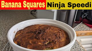 Banana Almond Flour Squares, Ninja Speedi Recipe