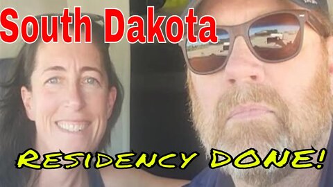 😎Americas Mailbox South Dakota 1 Day Citizenship A-Z Steps | Van Life | Love Travel Adventure 😎