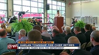 Harlan Twp's only Fire chief retires