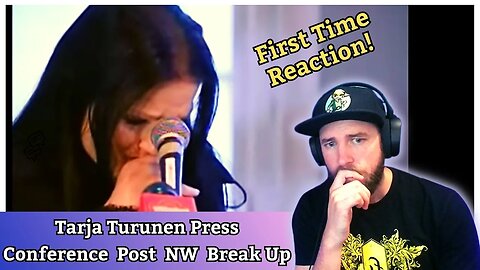 Tarja Turunen press conf post-NW breakup | First Time Reaction #tarjaturunen #nightwish