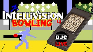 INTELLIVISION - Practicing Bowling Before Bowling Practice!!