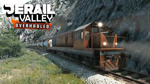 Derail Valley Episode 12 - Setting up and delivering a train worth almost 200k in my New DE6 Engine