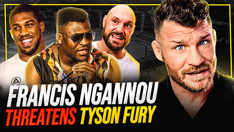 BISPING reacts: Francis Ngannou THREATENS Tyson Fury! | Joshua vs Ngannou Press Conference