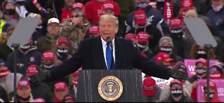 President Trump speaks in Arizona today