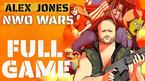 ⭐ ALEX JONES - NWO Wars - 100% Full Game Walkthrough | 4K/60ᶠᵖˢ
