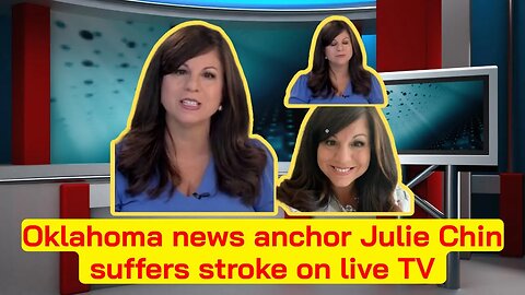 Oklahoma news anchor Julie Chin suffers stroke on live TV #livenews #news #oklahoma #usanewstoday