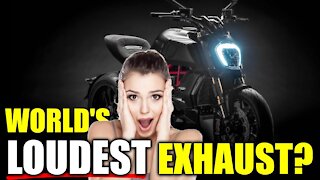 World's Loudest Exhaust? Full Termignoni Race Exhaust Review on Ducati Diavel 1260 S